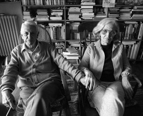 Fina García Marruz y su esposo, Cintio Vitier (1921-2009), en una imagen de 1997