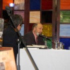 Durante la presentación de "Estación de lluvia", de Javier Vásconez 02