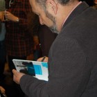 Durante la presentación de "Estación de lluvia", de Javier Vásconez 06