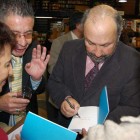 Durante la presentación de "Estación de lluvia", de Javier Vásconez 08